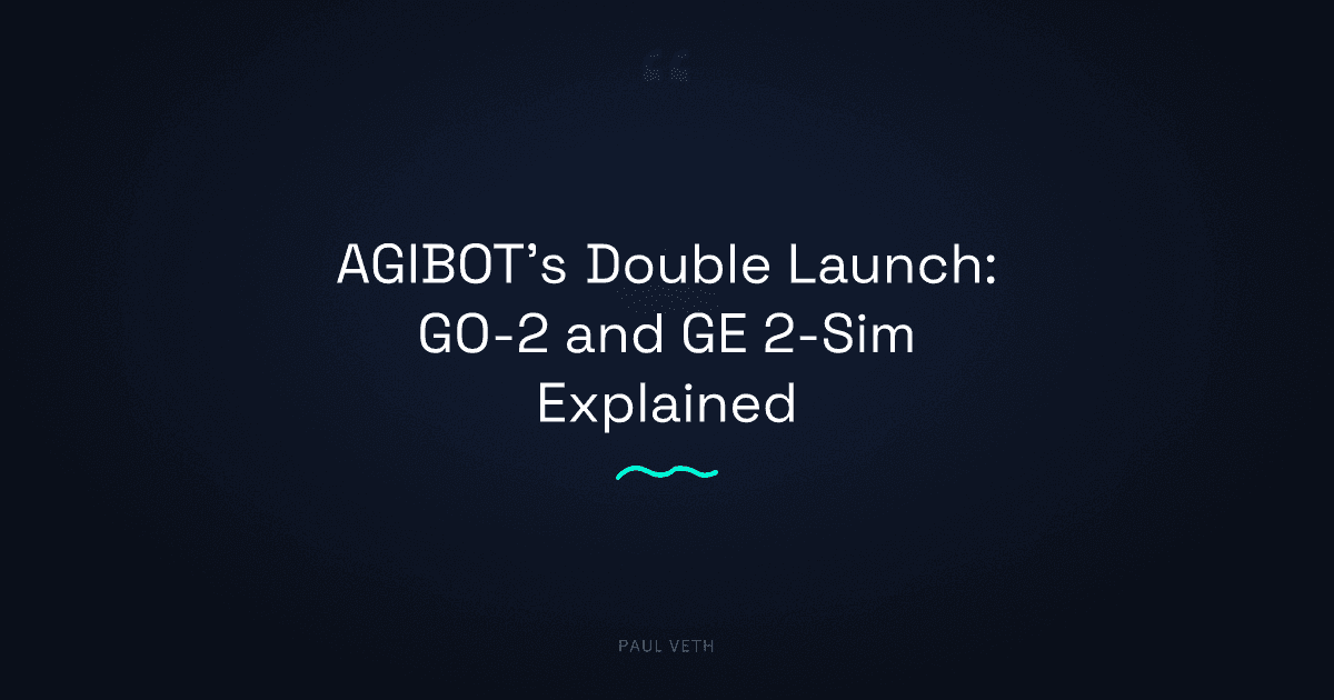 AGIBOT's Double Launch: What GO-2 and GE 2-Sim Mean for Embodied AI