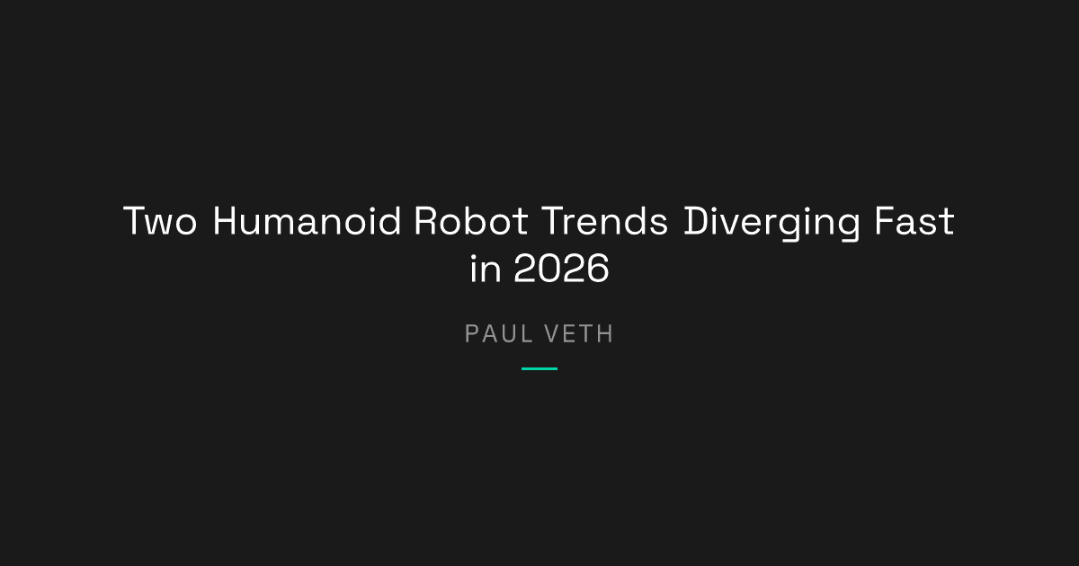 Humanoid Robots in 2026: Industrial Dexterity Meets Public Deployment